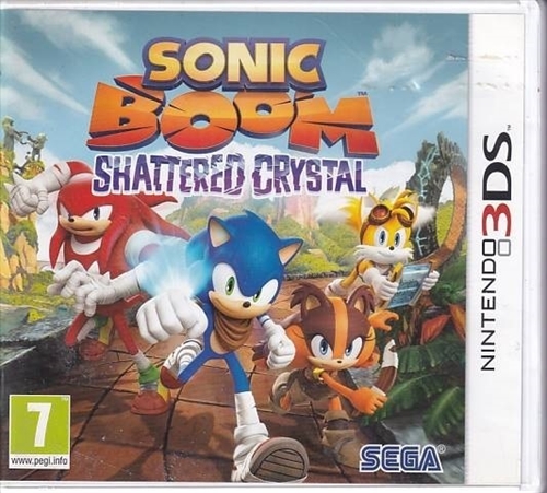 Sonic Boom Shattered Crystal - Nintendo 3DS Spil - (A Grade) (Genbrug)